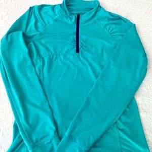 Athleta rash guard swim shirt, size large